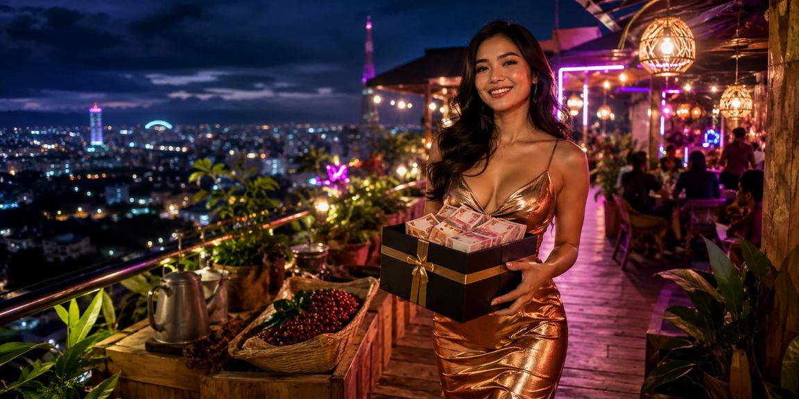 Bingkai bonus VIP di wibawa4d bertema kopi Vietnam
