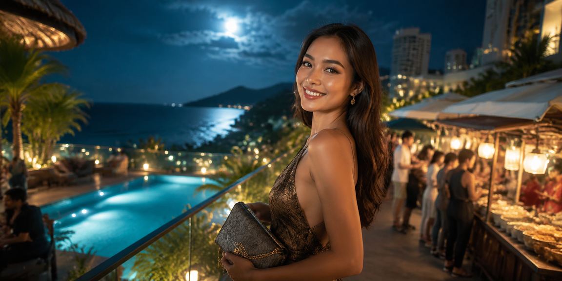 Suasana pantai dengan nuansa eksklusif VIP dan bonus kasino online