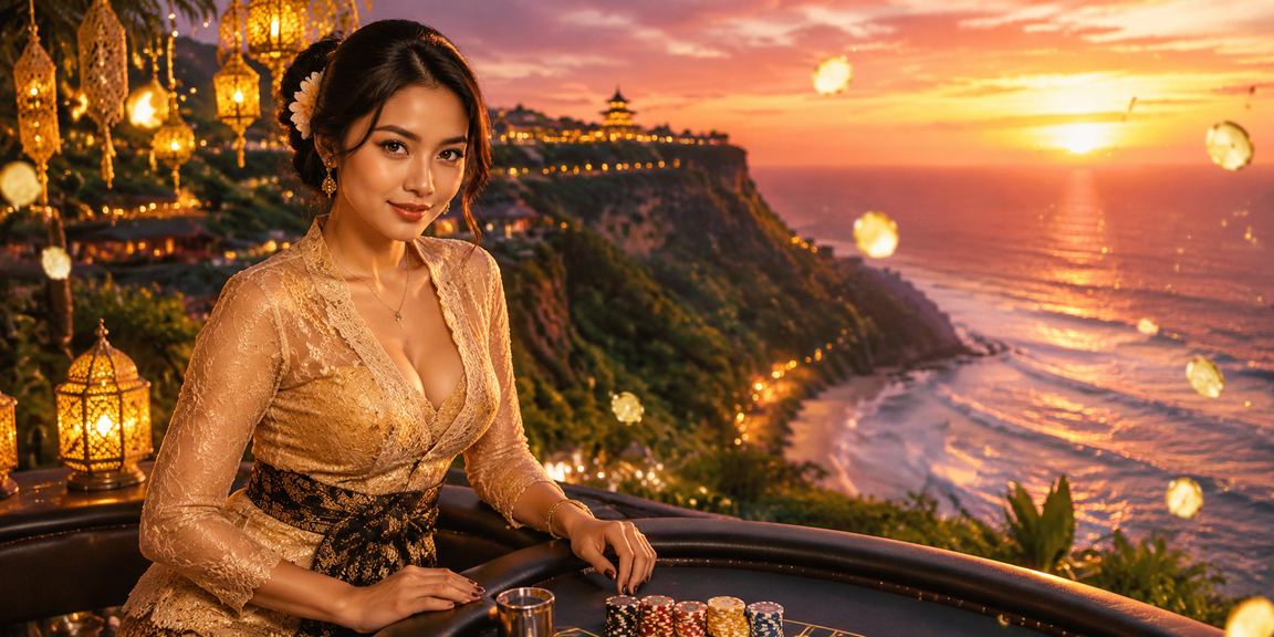 Suasana festival kasino yang meriah dengan tampilan taruhan online modern