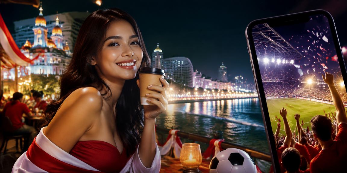 Pengguna mengakses kasino mobile sambil menikmati kopi di kafe