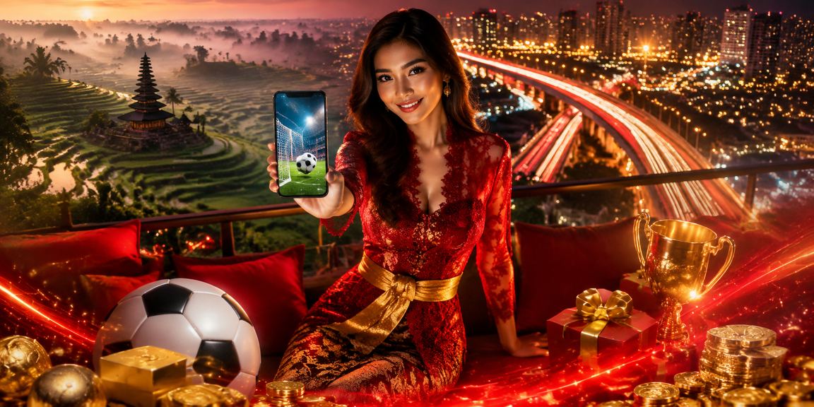 Model Indonesia dan tema taruhan sepak bola